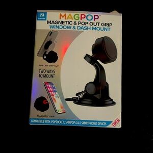 MagPop Magnetic and Popput Grip Window and Dash mount.